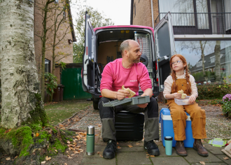 Dakisolatie buitenzijde