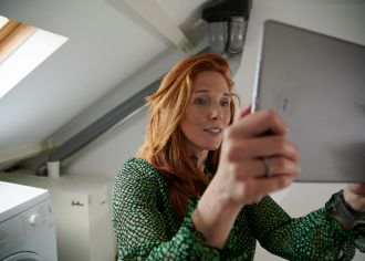 Schuin dak isoleren